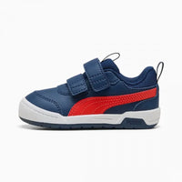 Puma Multiflex 2 Βρεφικό Sneakers Μπλε / Κόκκινο