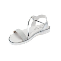 Scarpy Παιδικά Πέδιλα Κορίτσι Δερμάτινα Ασημί