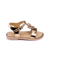 Scarpy Βρεφικά Πέδιλα Κορίτσι Δερμάτινα Πεταλούδα Χαλκός