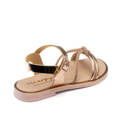 Scarpy Παιδικά Πέδιλα Κορίτσι Δερμάτινα Στρας Χαλκος