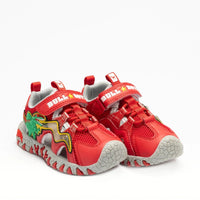 Bull Boys Πέδιλα Κλειστά Spinosauro Κόκκινα Φωτάκια