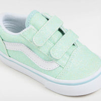 Vans Βρεφικά Old skool Glitter Μπλε