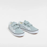 Vans Παιδικά Old Skool Σκακιέρα Γκρι