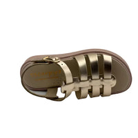 Scarpy Παιδικά Πέδιλα Δερμάτινα 88 Χαλκός