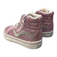 Vans Βρεφικά Μποτάκι Sk8-Hi Side Zip Glitter Μοβ