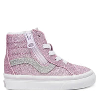 Vans Βρεφικά Μποτάκι Sk8-Hi Side Zip Glitter Μωβ
