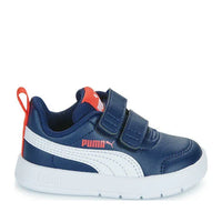 Puma Courtflex V3 V Inf Παιδικά Sneakers Μπλε