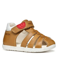 Geox Βρεφικά Πέδιλα Κλειστά Macchia Καφέ