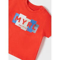 Mayoral Μπλουζα Bebe κοντομανικη βασικη Κόκκινο 22-00106-035