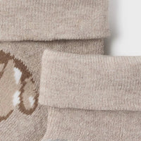 Mayoral Καλτσάκια αντιολισθητικά κουνελάκι Νεογέννητο καφέ 14-09757-047