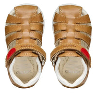 Geox Βρεφικά Πέδιλα Κλειστά Macchia Καφέ