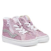 Vans Βρεφικά Μποτάκι Sk8-Hi Side Zip Glitter Μωβ