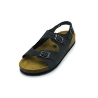 Plakton Σανδάλια Παιδικά Δερματινα Μπλε