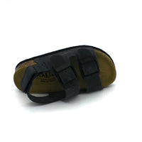 Plakton Σανδάλια Παιδικά Δερμάτινα Μπλε