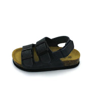 Plakton Σανδάλια Παιδικά Δερμάτινα Μπλε