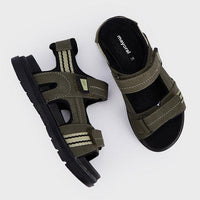 Mayoral Παιδικά Πέδιλα Αυτοκόλητο Λαδί - elBimbo - Κέρκυρα