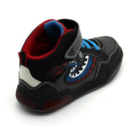 Geox Παιδικά Μποτάκια Inek Γκρι Φωτάκια - elBimbo - Κέρκυρα