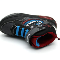 Geox Παιδικά Μποτάκια Inek Γκρι Φωτάκια - elBimbo - Κέρκυρα