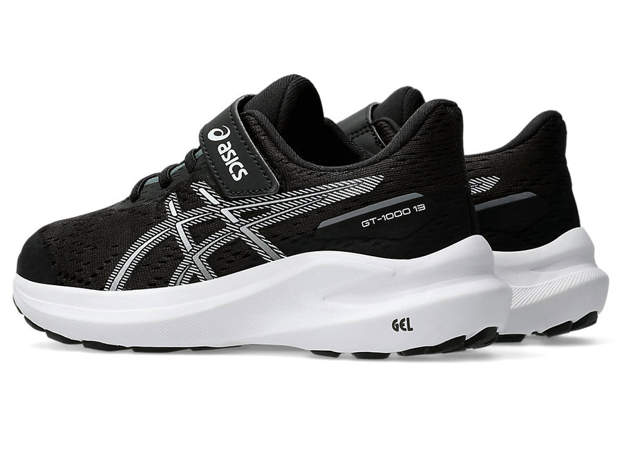 Asics Παιδικά Gt-1000  13ps Μάυρο/Λευκό