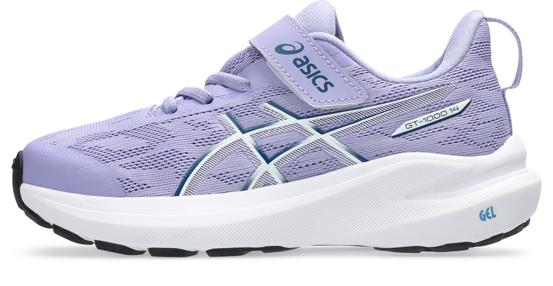 Asics Παιδικά Gt-1000 14ps Μωβ Αυτοκόλητο