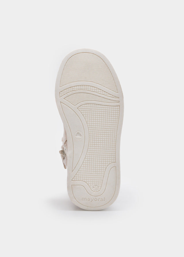 Mayoral Παιδικά Μποτάκια Γουνάκι Χρυσο