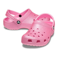 Crocs Kids' Classic Clog  Ροζ Glitter