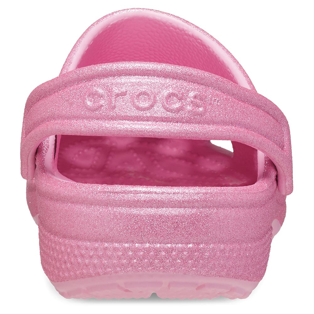 Crocs Kids' Classic Clog  Ροζ Glitter