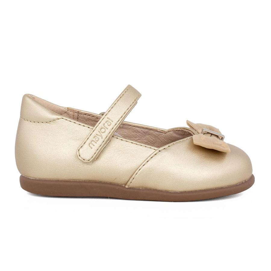 Mayoral Βρεφικές Μπαλαρίνες δέρμα Χρυσό