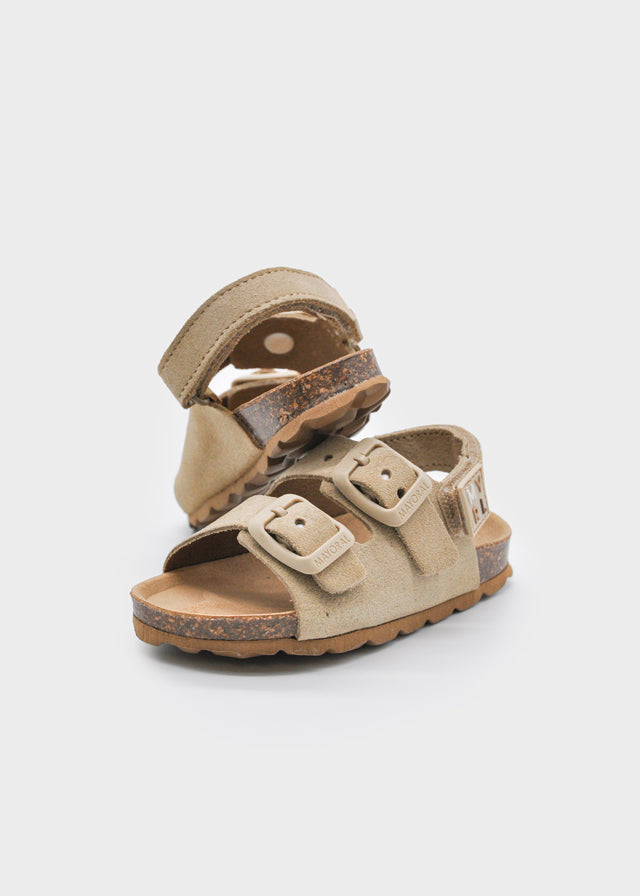 Mayoral Βρεφικά Πέδιλα Bio Δέρμα Unisex Μπέζ