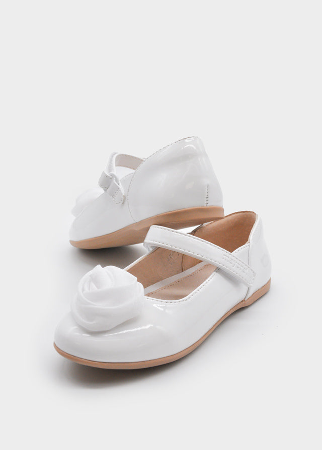 Mayoral Παιδικές Μπαλαρίνες Λουστρίνι Λεύκο