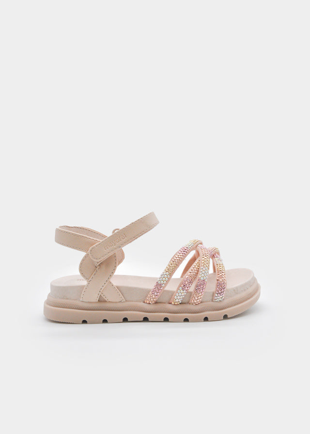 Mayoral Παιδικά Σανδάλια Λάμψη Μπέζ