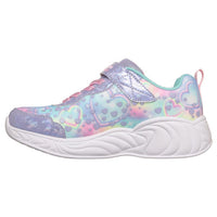 Skechers Unicorn Dreams - Heart Sparkles Φωτάκια Λιλά
