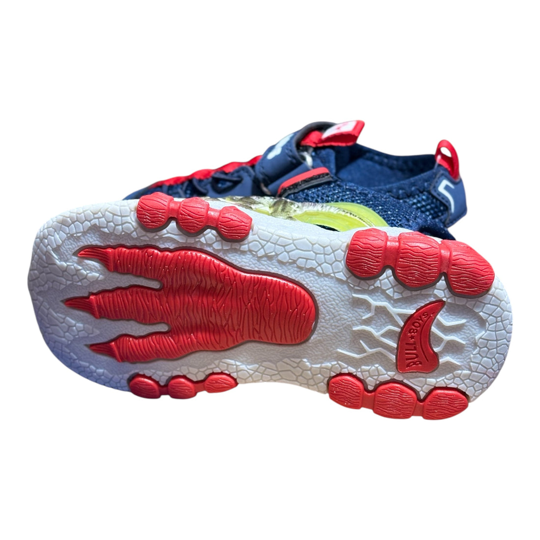 Bull Boys Πέδιλα Κλειστά Velociraptor με ΦΩΤΑΚΙΑ ON/OFF Μπλε