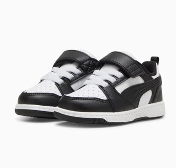 Puma Παιδικό Rebound V6 Λευκό/Μαύρο