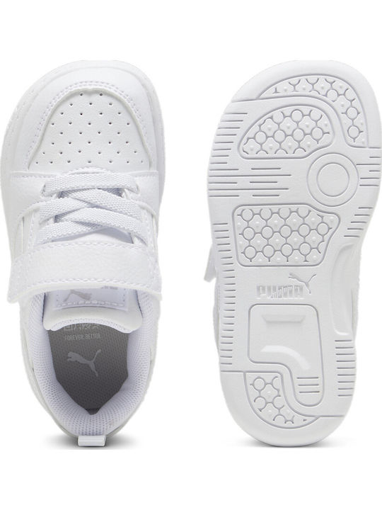Puma Βρεφίκα Rebound V6 Λευκό