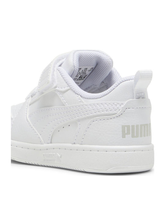 Puma Βρεφίκα Rebound V6 Λευκό