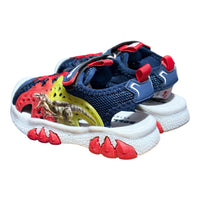 Bull Boys Πέδιλα Κλειστά Velociraptor με ΦΩΤΑΚΙΑ ON/OFF Μπλε