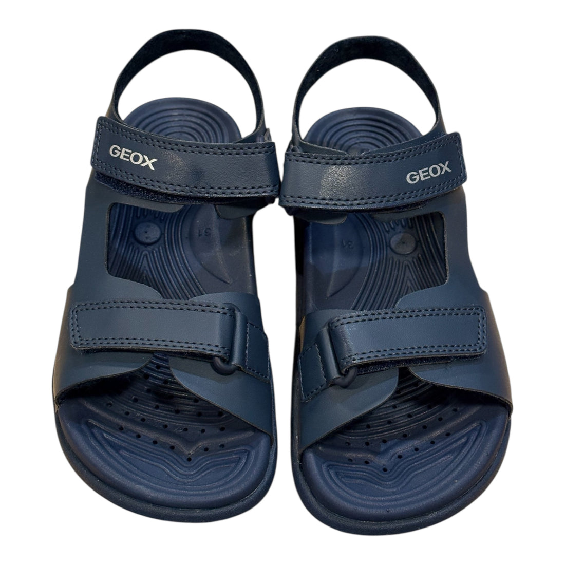 Geox Παιδικά Πέδιλα Αδιάβροχα Fusbetto Μπλε Σκούρο