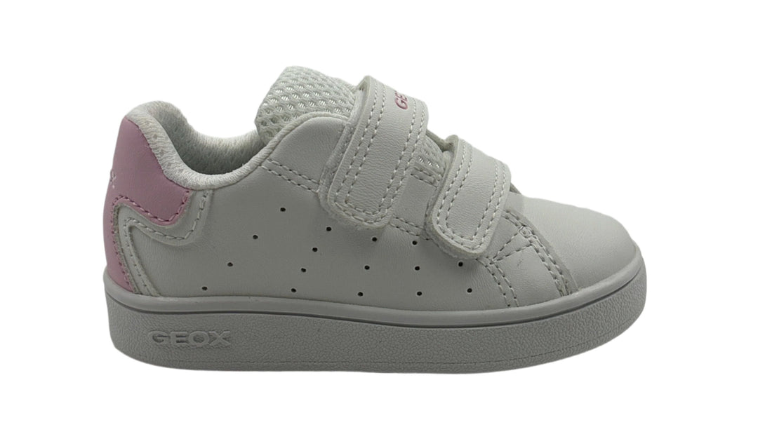 Geox Βρεφικά Sneakers Eclyper Λευκό Ροζ