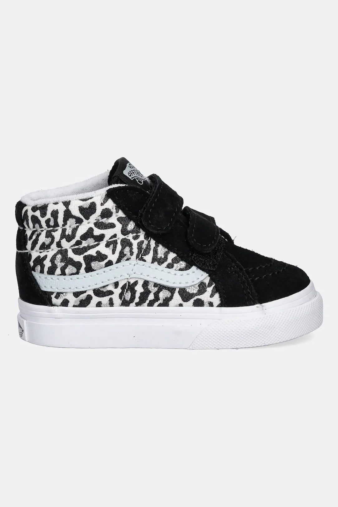 Vans Βρεφικά SK8-Mid Leopard Glitter Ημιμποτα Μαύρο