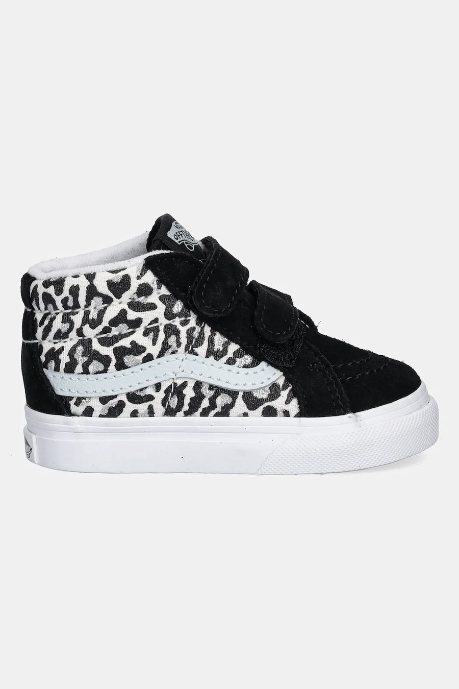 Vans Βρεφικά SK8-Mid Leopard Glitter Ημιμποτα Μαύρο