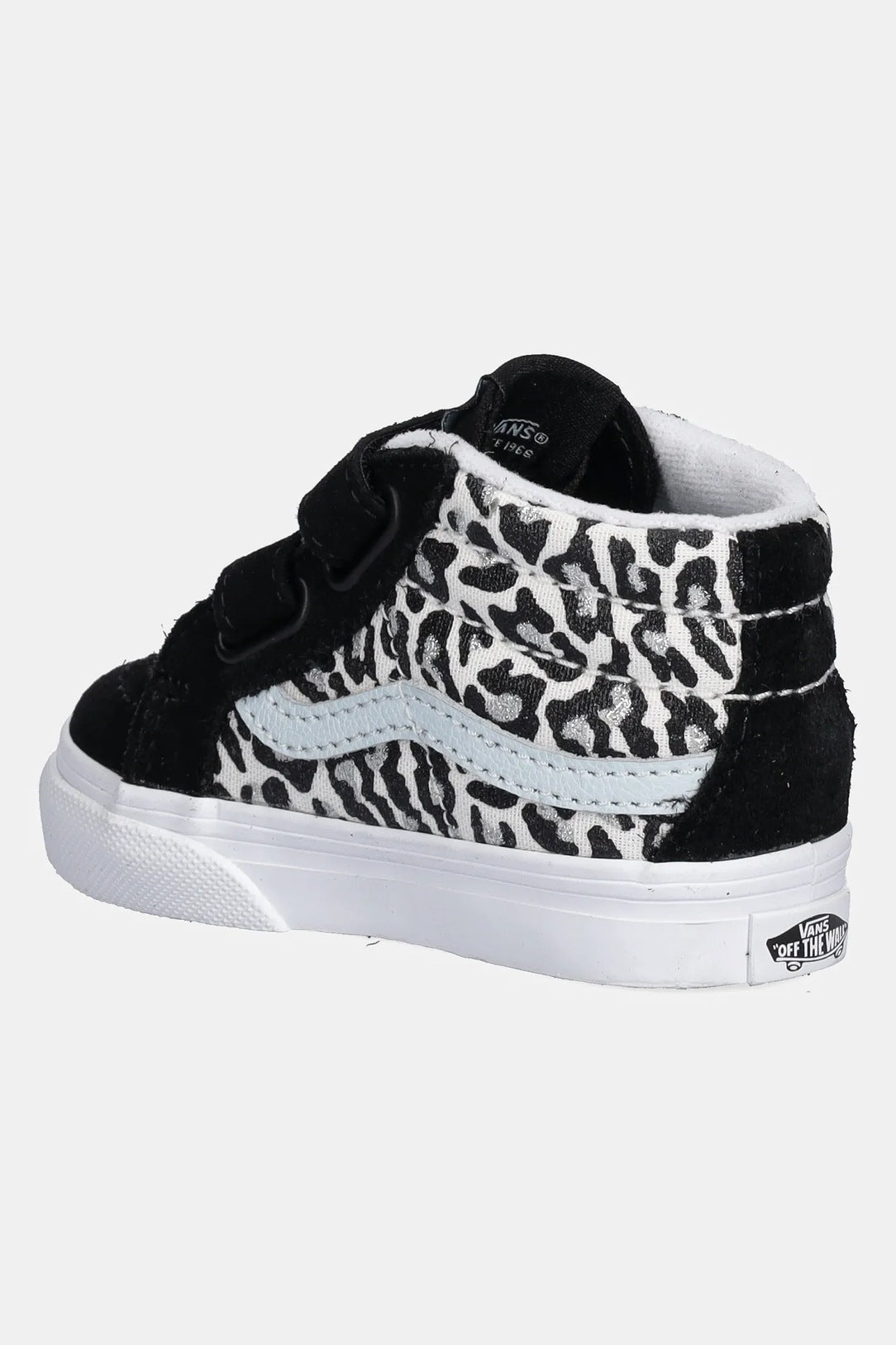 Vans Βρεφικά SK8-Mid Leopard Glitter Ημιμποτα Μαύρο