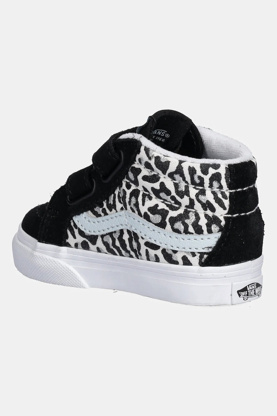 Vans Βρεφικά SK8-Mid Leopard Glitter Ημιμποτα Μαύρο