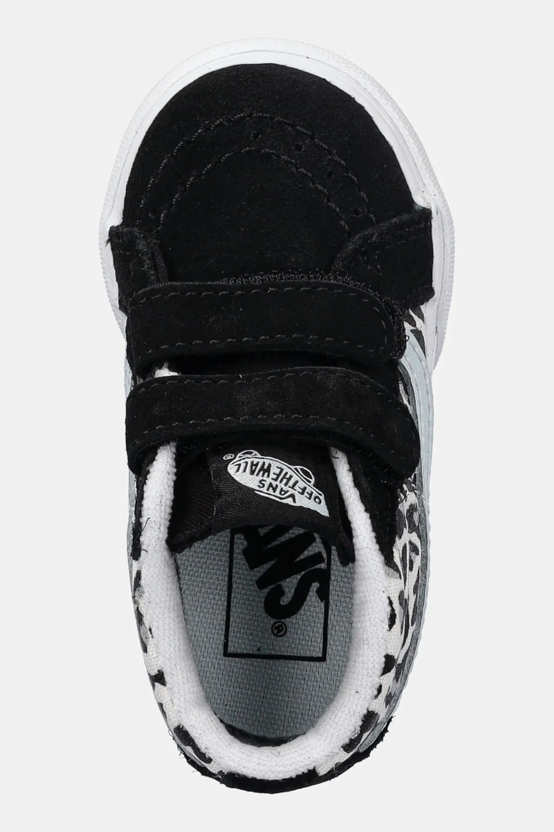 Vans Βρεφικά SK8-Mid Leopard Glitter Ημιμποτα Μαύρο
