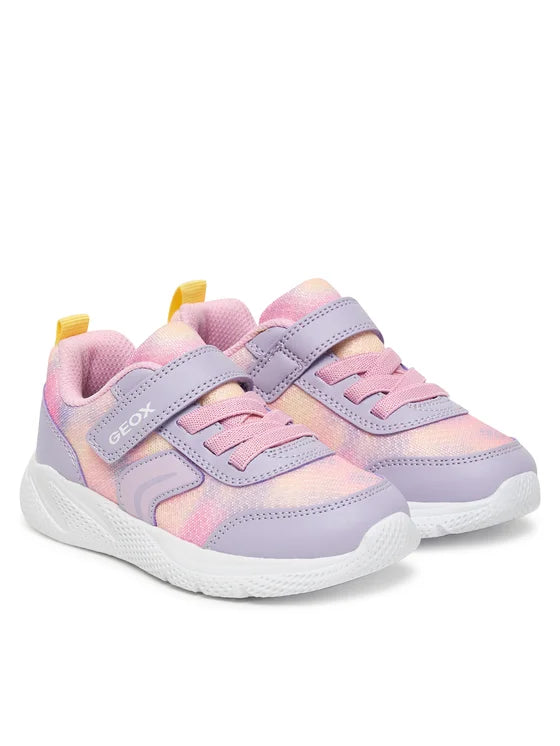 Geox Βρεφικά Αθλητικά Sprintye Λιλά