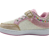 Lelli Kelly Sneakers Frangetta Λευκά Glitter Φωτακια