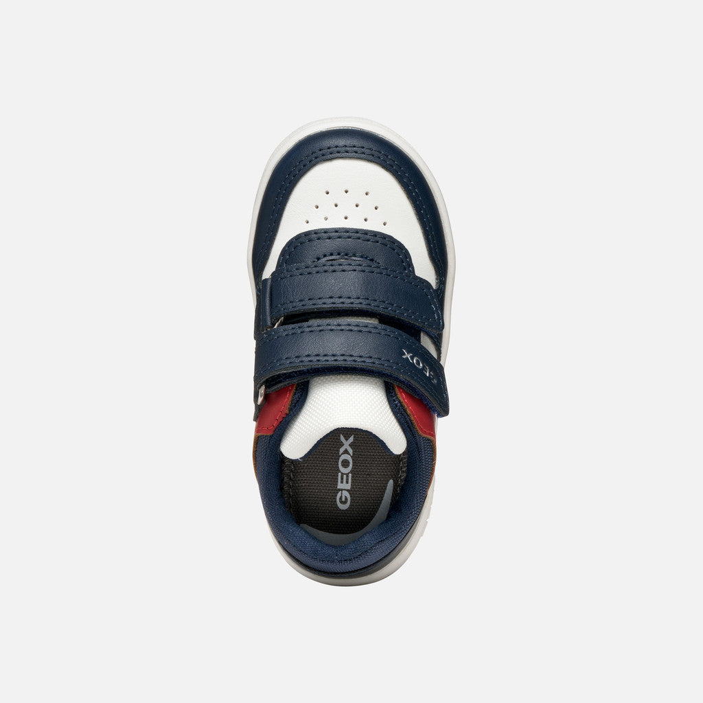 Geox Βρεφικά Sneakers Eclyper Toddle Μπλε