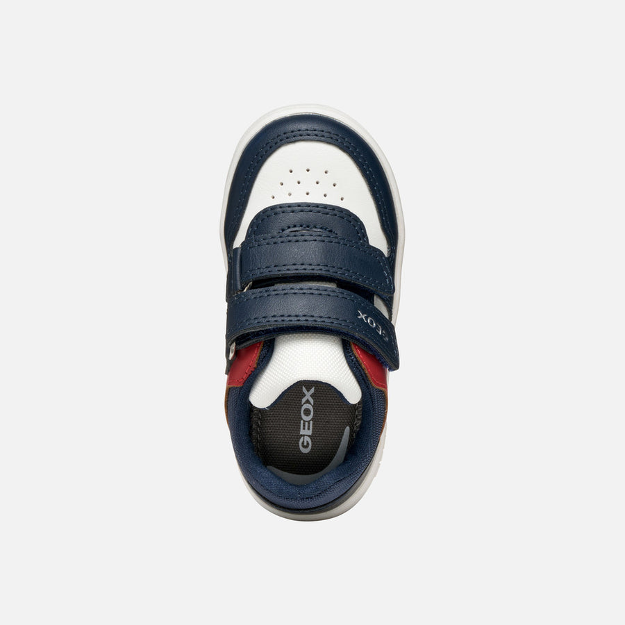 Geox Βρεφικά Sneakers Eclyper Toddle Μπλε