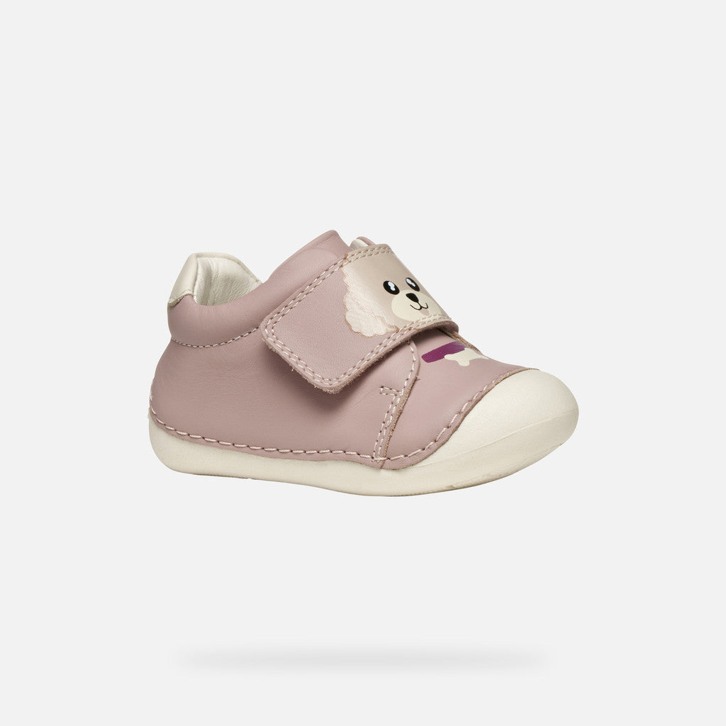 Geox Βρεφικά Tutim First Steps Ροζ