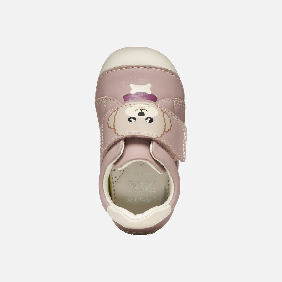 Geox Βρεφικά Tutim First Steps Ροζ